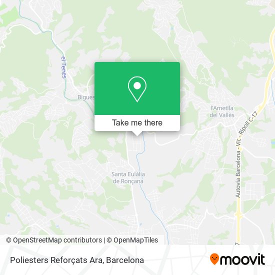 Poliesters Reforçats Ara map
