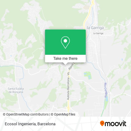 Ecosol Ingeniería map