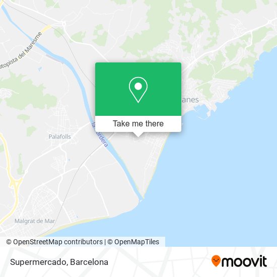 Supermercado map