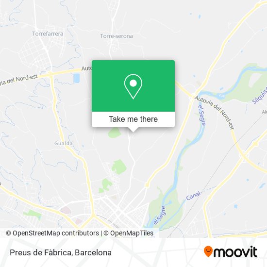 Preus de Fàbrica map