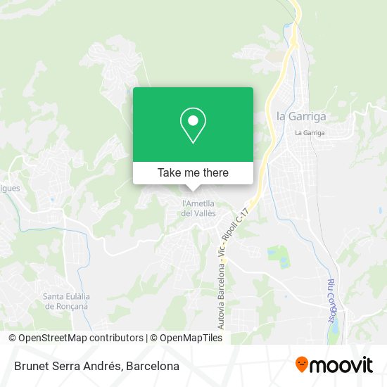 Brunet Serra Andrés map