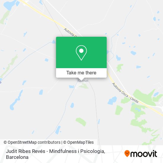 Judit Ribes Revés - Mindfulness i Psicologia map