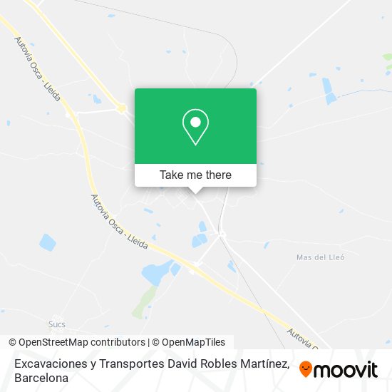 Excavaciones y Transportes David Robles Martínez map