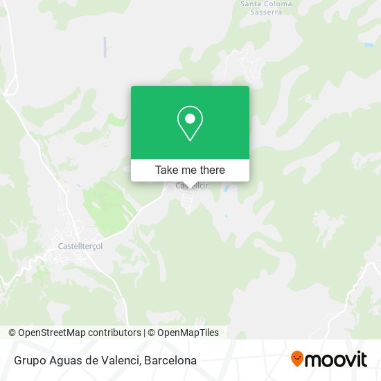 Grupo Aguas de Valenci map