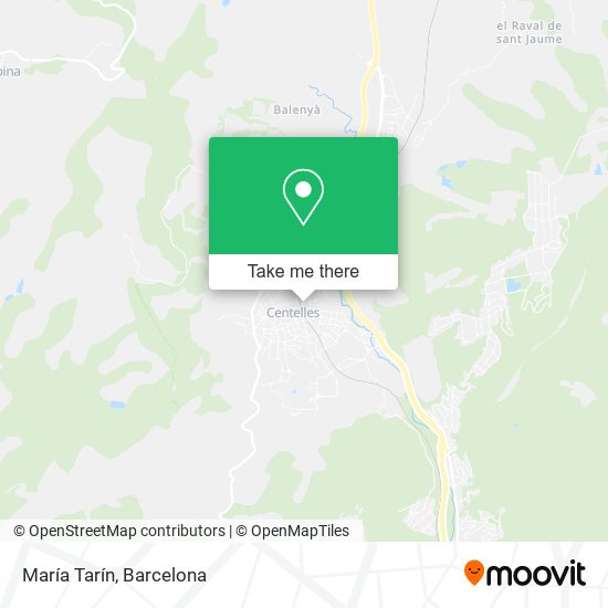 María Tarín map