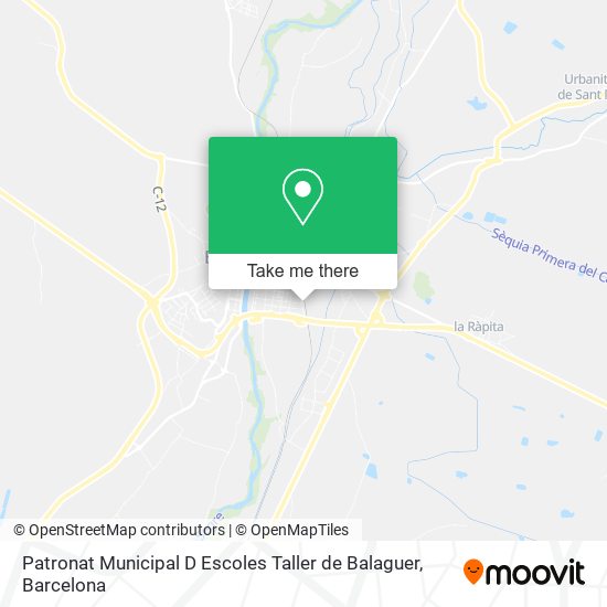 Patronat Municipal D Escoles Taller de Balaguer map
