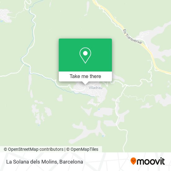 La Solana dels Molins map