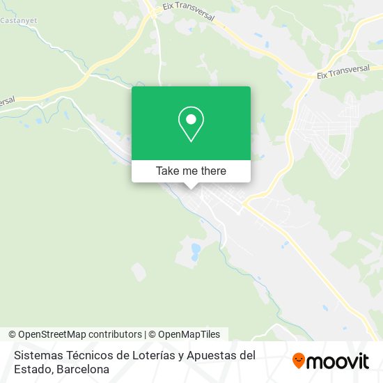Sistemas Técnicos de Loterías y Apuestas del Estado map
