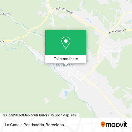 La Gasela Pastisseria map