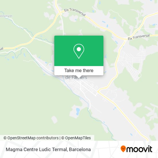Magma Centre Ludic Termal map