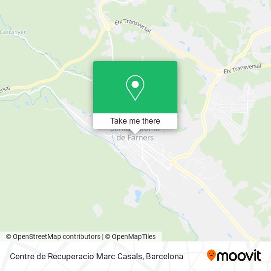 Centre de Recuperacio Marc Casals map