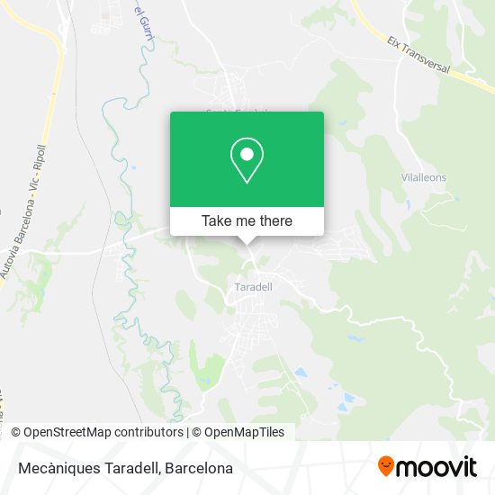Mecàniques Taradell map