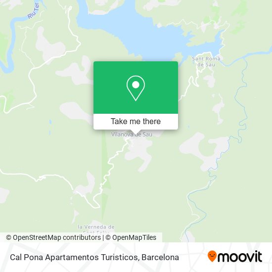 Cal Pona Apartamentos Turisticos map