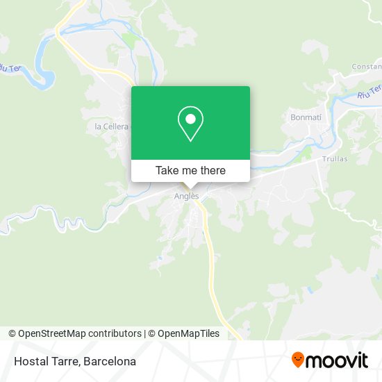 Hostal Tarre map