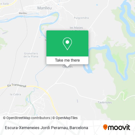 Escura-Xemeneies Jordi Perarnau map