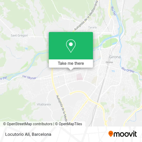 Locutorio Ali map