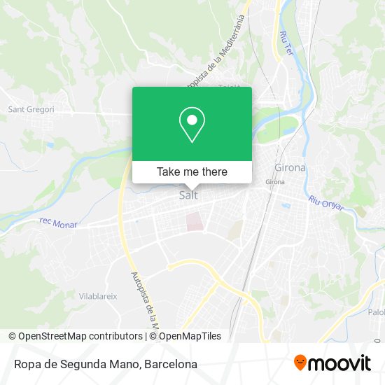 Ropa de Segunda Mano map