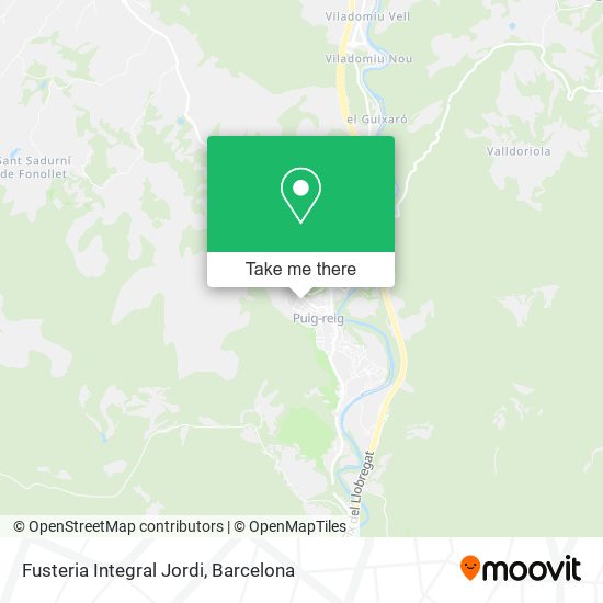 Fusteria Integral Jordi map