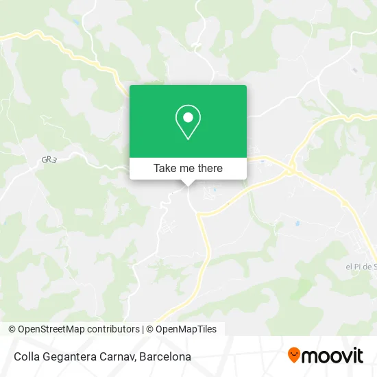 Colla Gegantera Carnav map