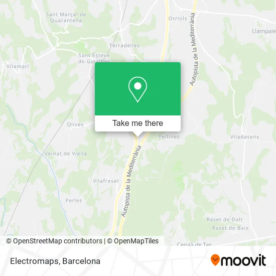 mapa Electromaps