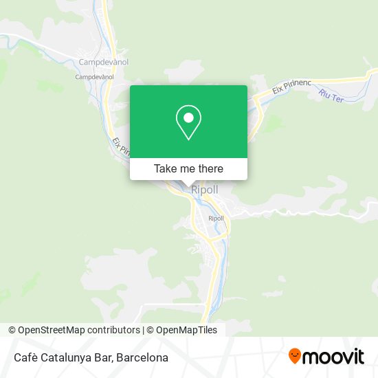 Cafè Catalunya Bar map