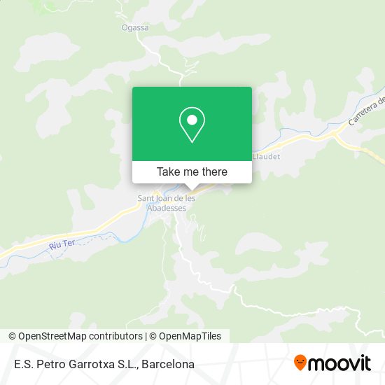 E.S. Petro Garrotxa S.L. map