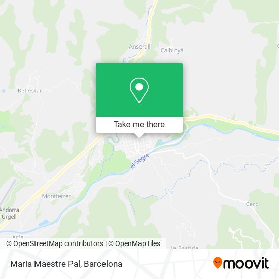 María Maestre Pal map