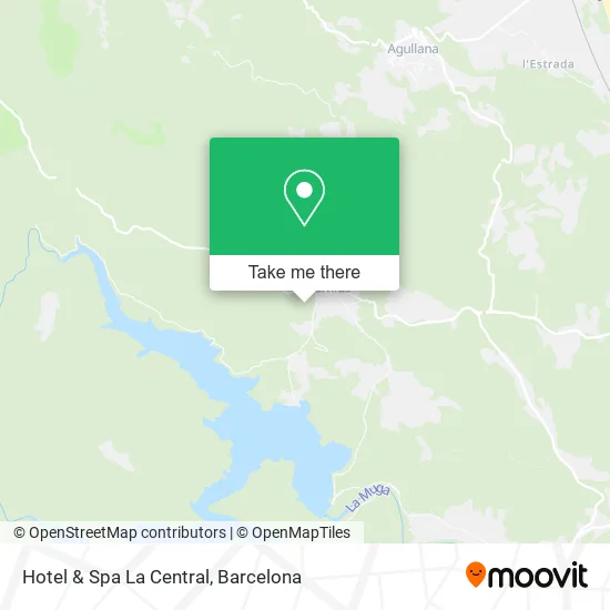 Hotel & Spa La Central map