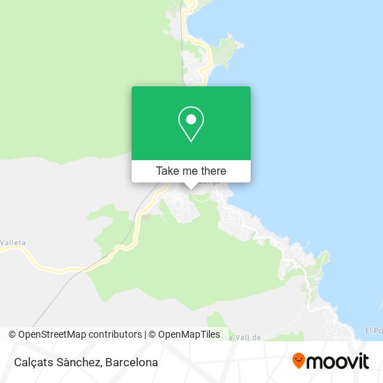 Calçats Sànchez map