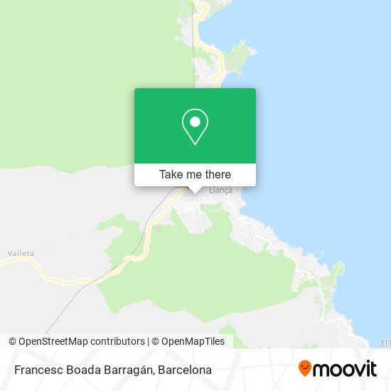 Francesc Boada Barragán map
