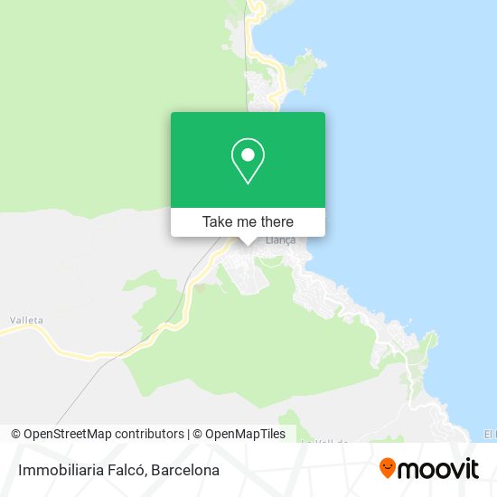 Immobiliaria Falcó map