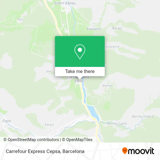 Carrefour Express Cepsa map