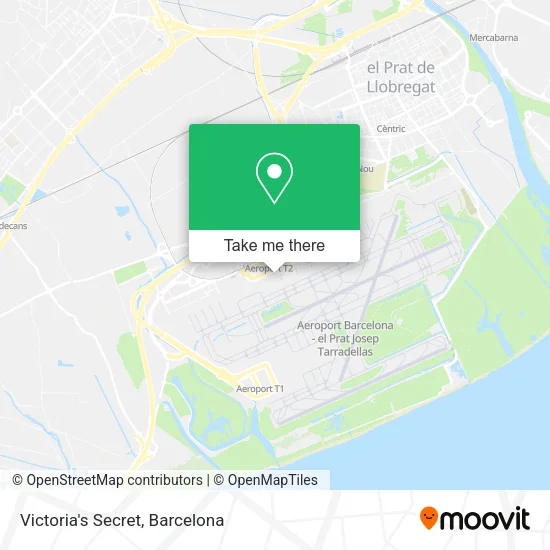 Victoria's Secret map