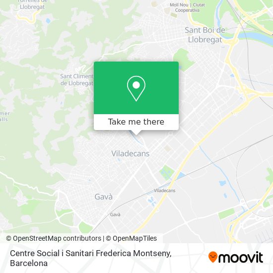 Centre Social i Sanitari Frederica Montseny map