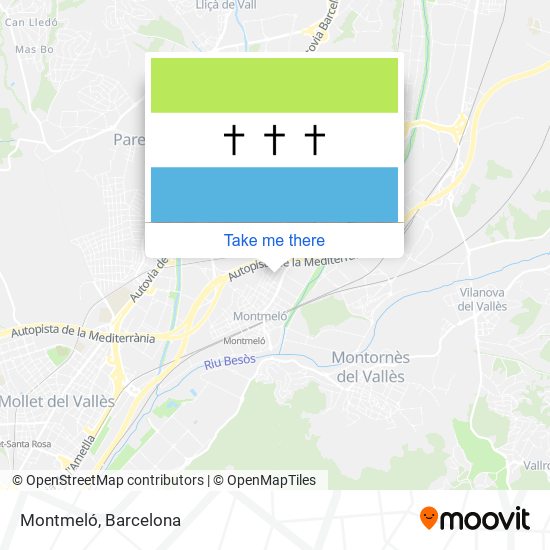Montmeló map