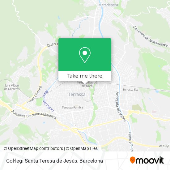 Col·legi Santa Teresa de Jesús map