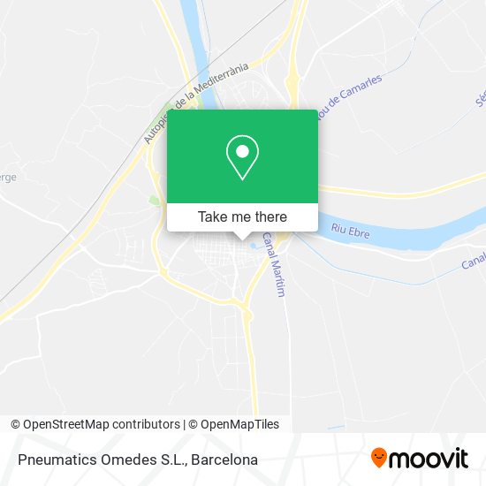 Pneumatics Omedes S.L. map