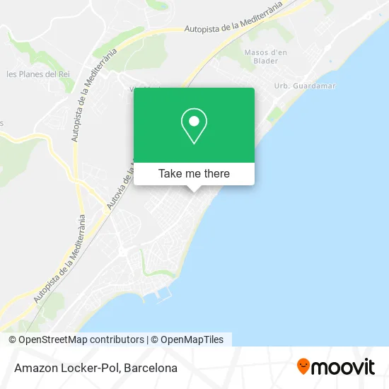 Amazon Locker-Pol map