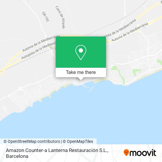 Amazon Counter-a Lanterna Restauración S.L. map