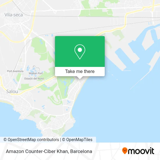 Amazon Counter-Ciber Khan map