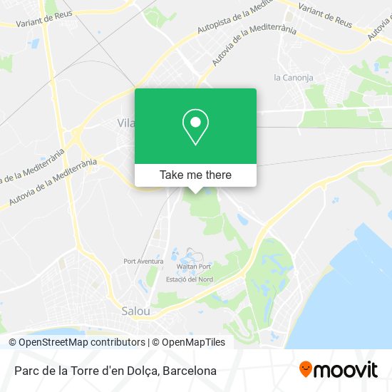 Parc de la Torre d'en Dolça map