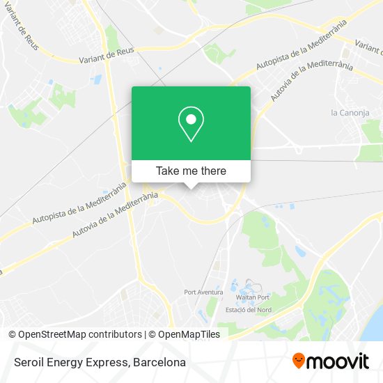 Seroil Energy Express map