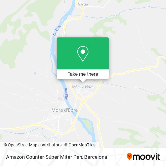 Amazon Counter-Súper Miter Pan map