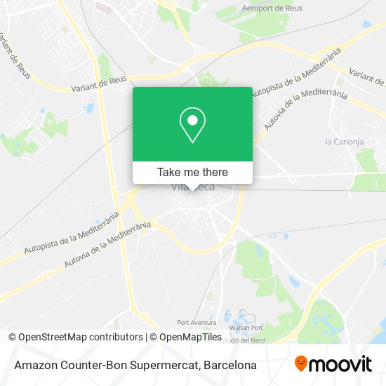 Amazon Counter-Bon Supermercat map