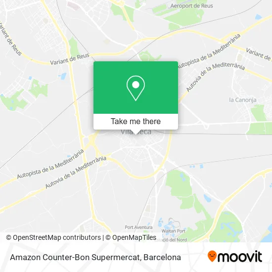 Amazon Counter-Bon Supermercat map