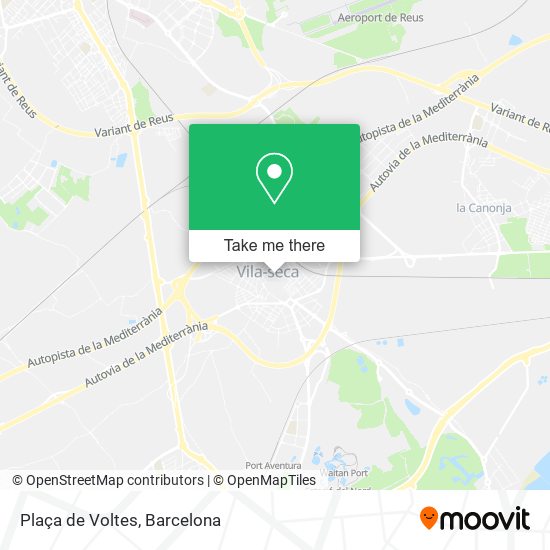 Plaça de Voltes map