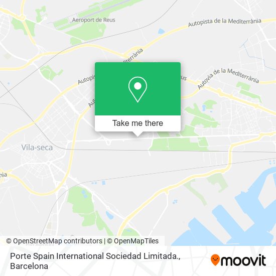 Porte Spain International Sociedad Limitada. map