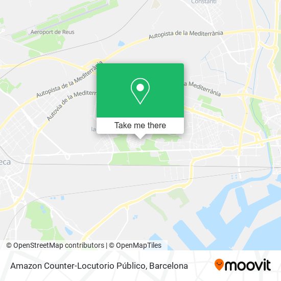 Amazon Counter-Locutorio Público map