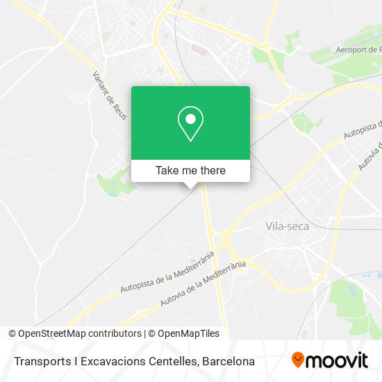 Transports I Excavacions Centelles map