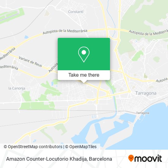 Amazon Counter-Locutorio Khadija map